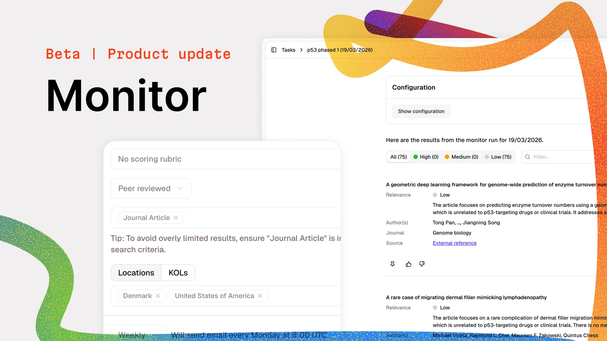 Monitor description and examples